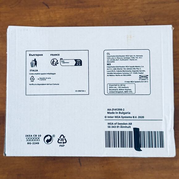 IKEA POKAL Blue 12 oz Glasses (Set of 4) - Picture 5 of 5